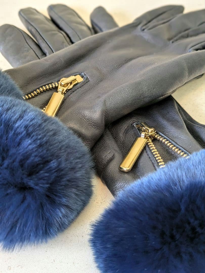 【美品】 Sermoneta gloves セルモネータグローブス 皮手袋