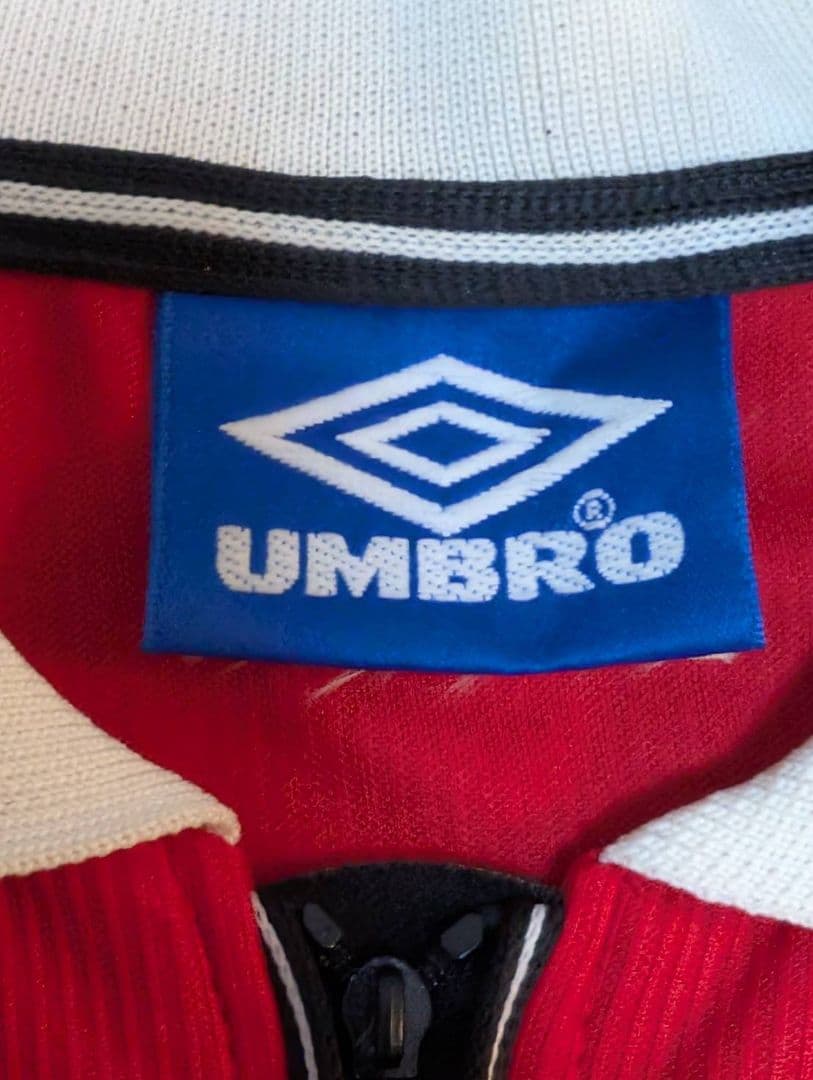 伝説【トレブル 達成】UMBRO マンチェスターユナイテッド長袖UF英国製