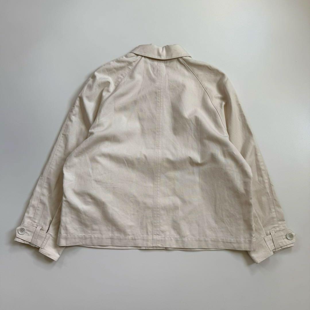 新品 北欧暮らしの道具店「これさえあればの1枚に」 こだわり襟のショート丈コート