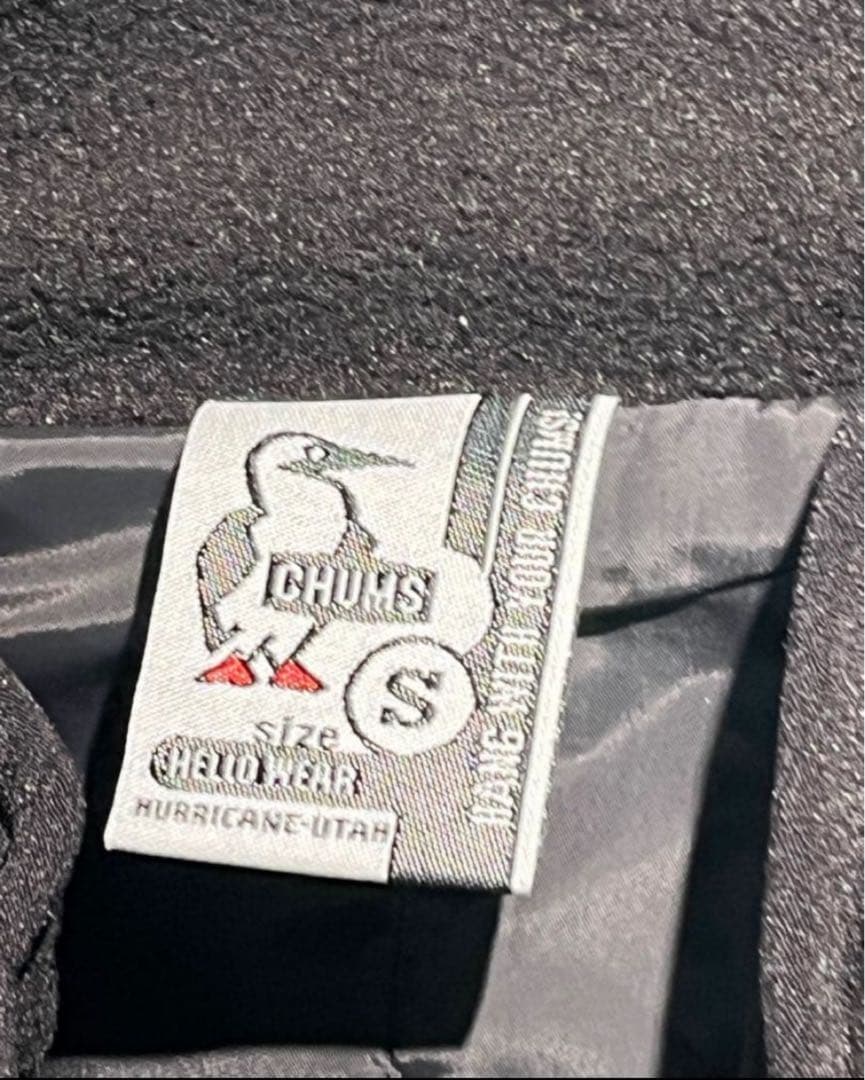 新品タグ付き【CHUMS 】S サイズ◇Booby Stitch フリースベスト