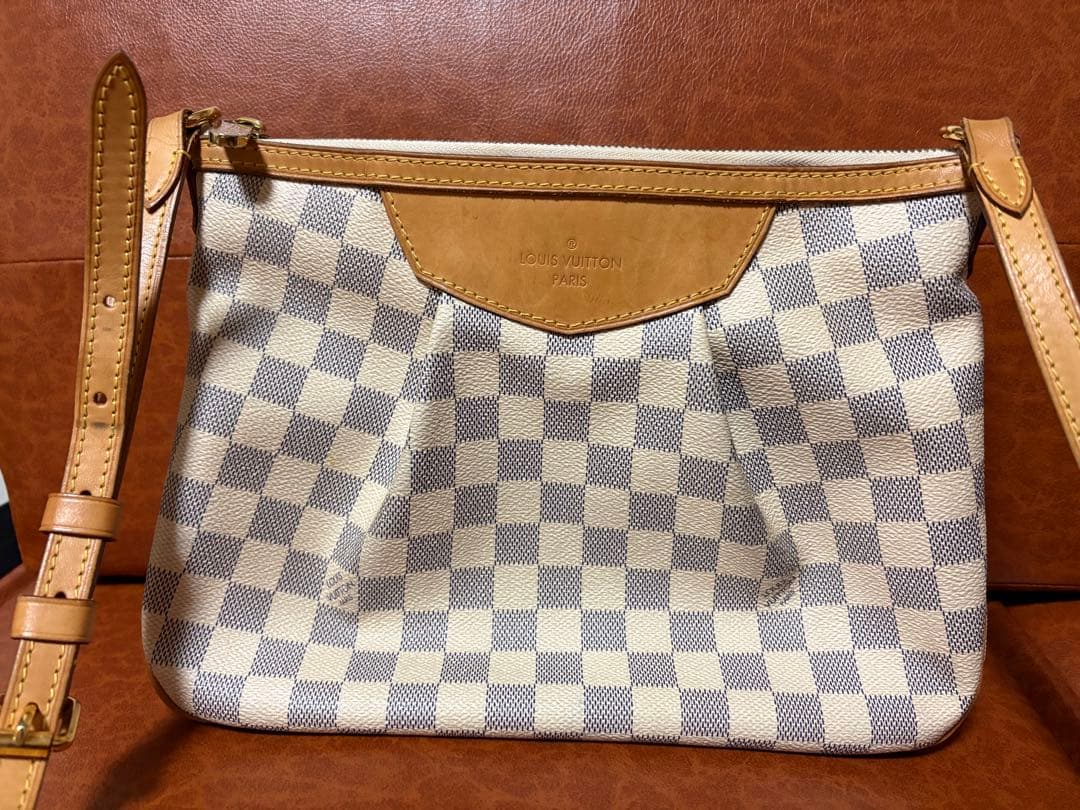 ルイヴィトン LOUISVUITTON ダミエシラクーサショルダーバッグ