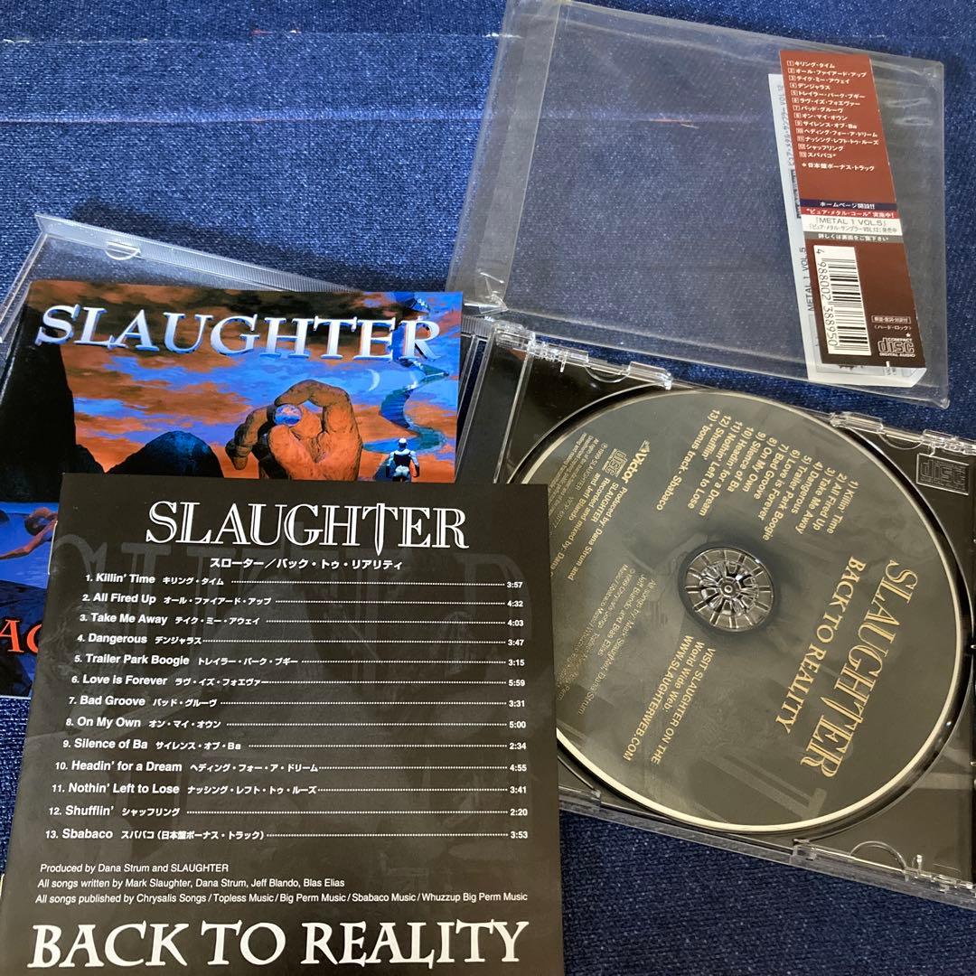 SLAUGHTER スローター　ハードロック　CD洋楽　輸入盤　国内盤
