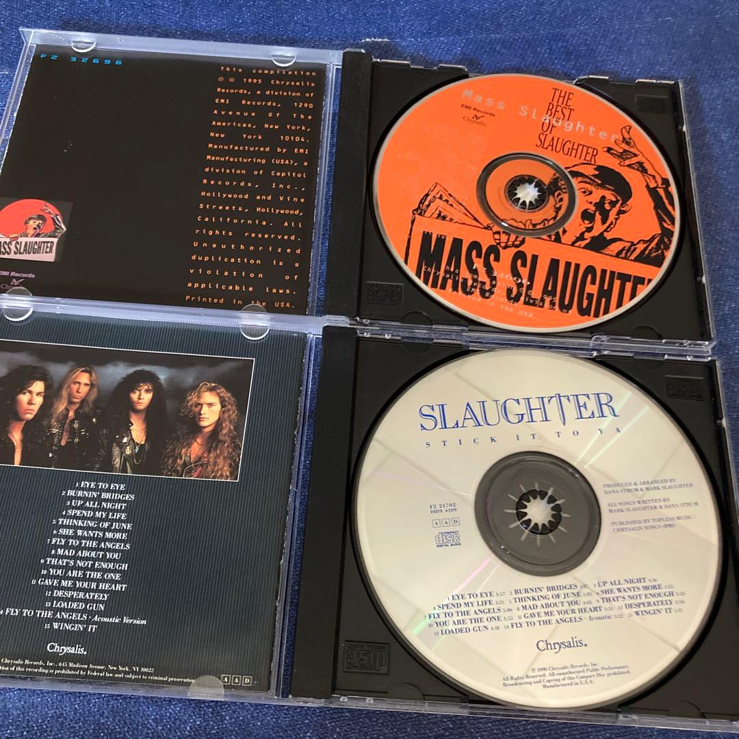 SLAUGHTER スローター　ハードロック　CD洋楽　輸入盤　国内盤