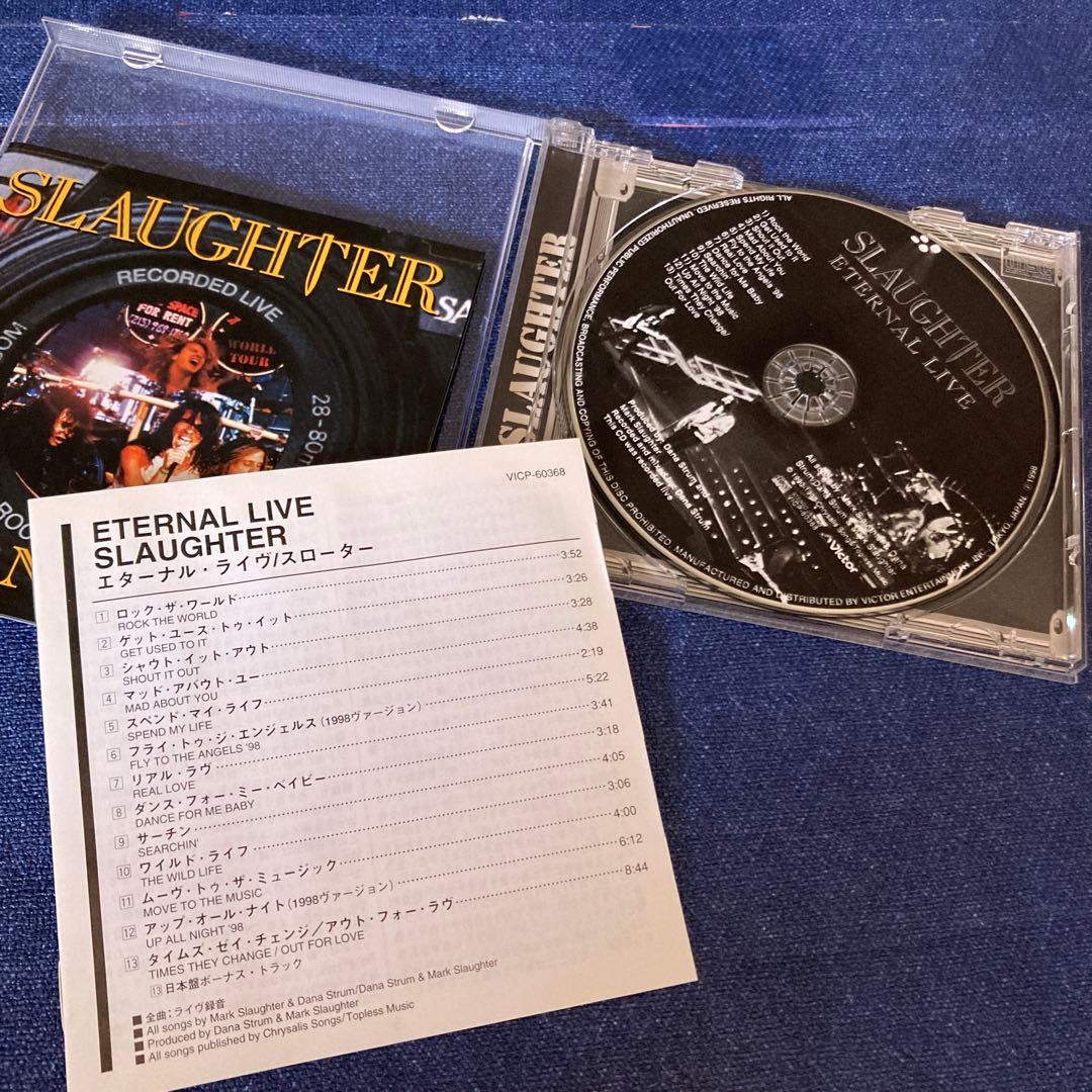 SLAUGHTER スローター　ハードロック　CD洋楽　輸入盤　国内盤