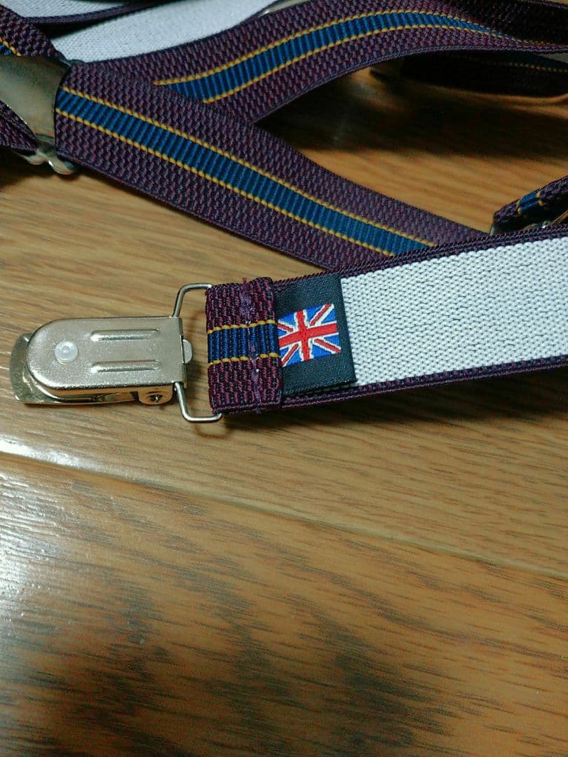 イギリス製　 THURSTON サスペンダー
