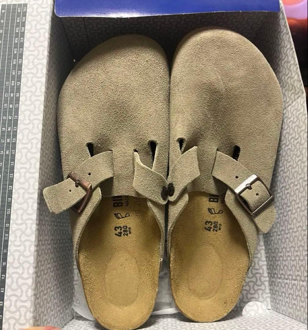 靴 BIRKENSTOCK Boston Taupe