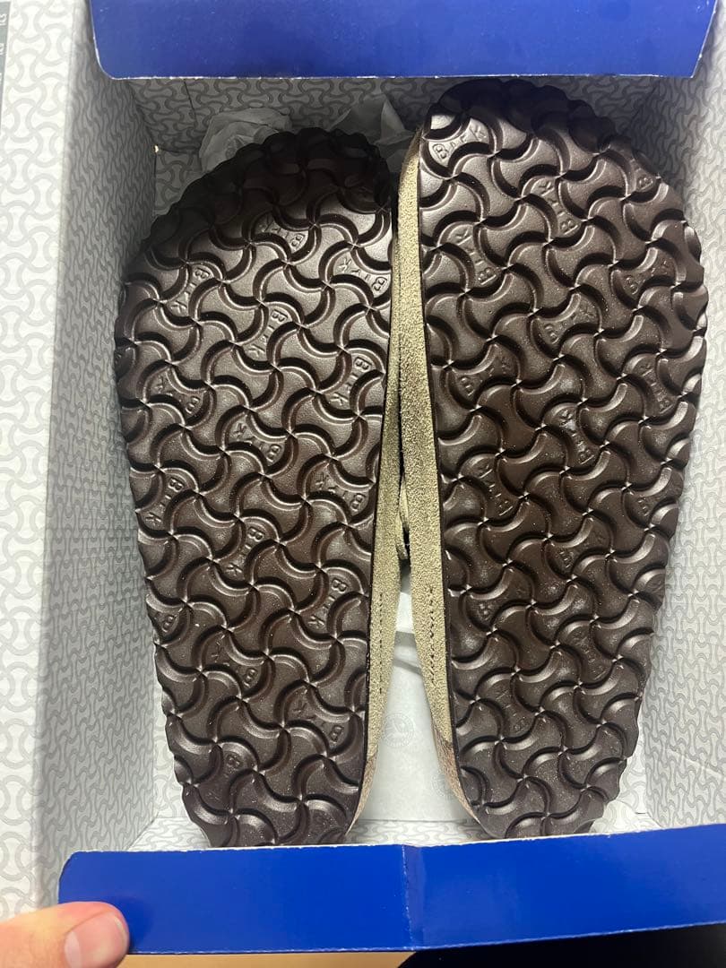 靴 BIRKENSTOCK Boston Taupe