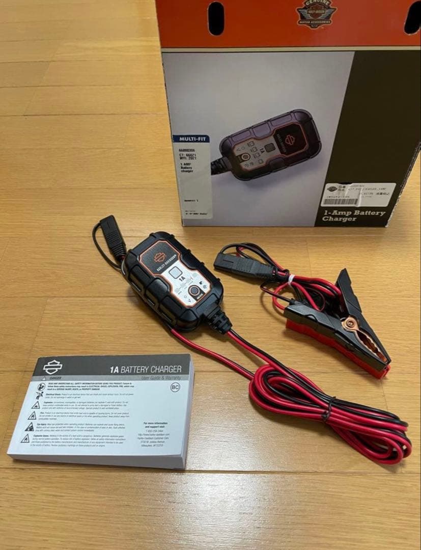 ハーレー　1A Battery Charger バッテリーチャージャー