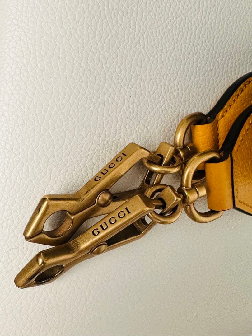 GUCCI グッチ キャンバス ショルダー バッグ ヴィンテージ メッセンジャー