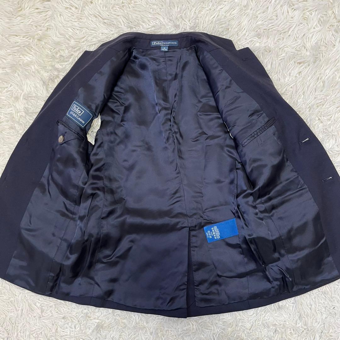 極美品✨ポロラルフローレン140 豪華4点フォーマルスーツ　卒業式　紺ブレザー