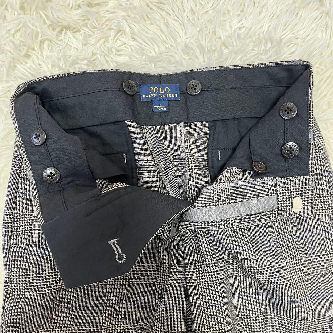 極美品✨ポロラルフローレン140 豪華4点フォーマルスーツ　卒業式　紺ブレザー