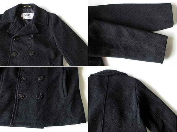 USA製 SCHOTT 740N 7118 タイトPコート 36 日本別注モデル