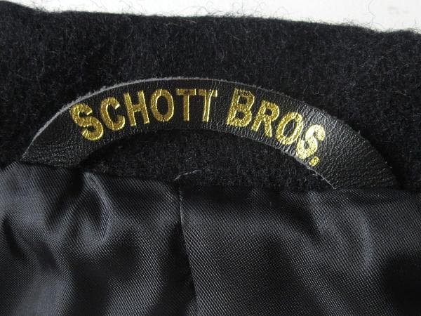 USA製 SCHOTT 740N 7118 タイトPコート 36 日本別注モデル