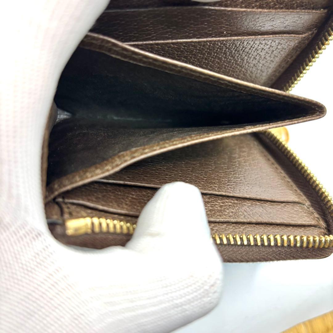 GUCCI グッチ オフィディア ケース L字ファスナー シェリーライン