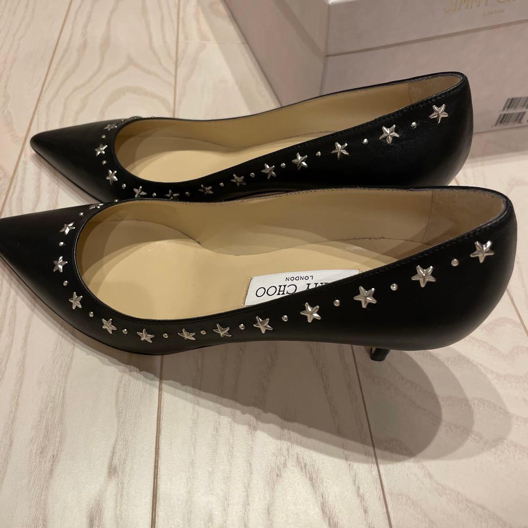 【ジミーチュウ】Jimmy Choo　新品　スタッズレザーパンプス
