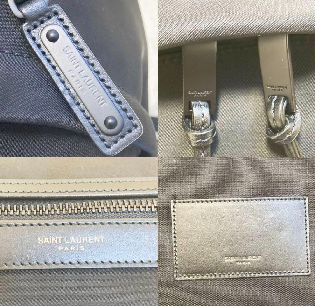 サンローラン SAINT LAURENT シティ　ナイロンバックパック
