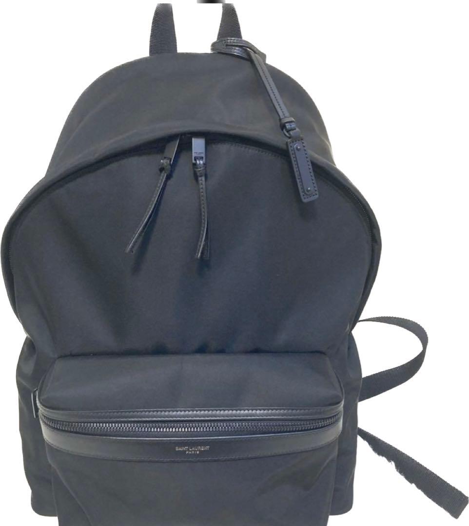 サンローラン SAINT LAURENT シティ　ナイロンバックパック