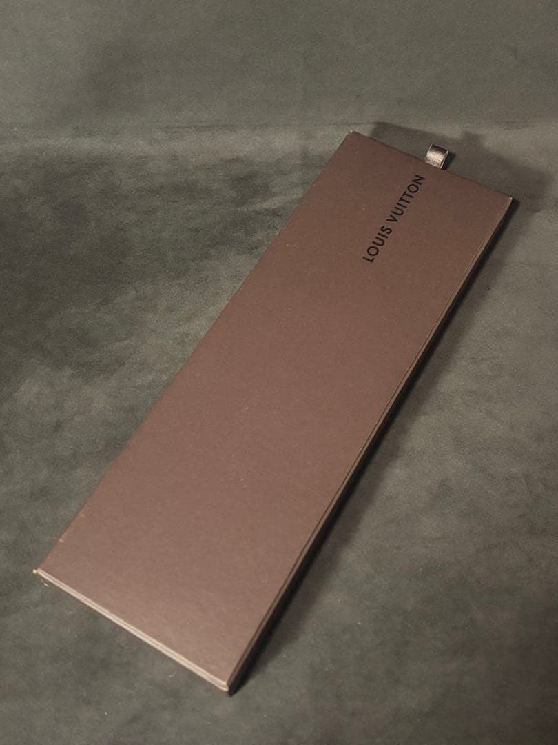 LOUIS VUITTON ネクタイ 赤系 ダミエ柄 未使用