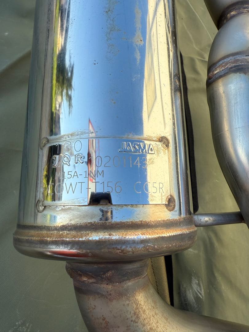 ヤリス ハイブリッド 2WD専用 デュアルマフラー ロッソモデロ