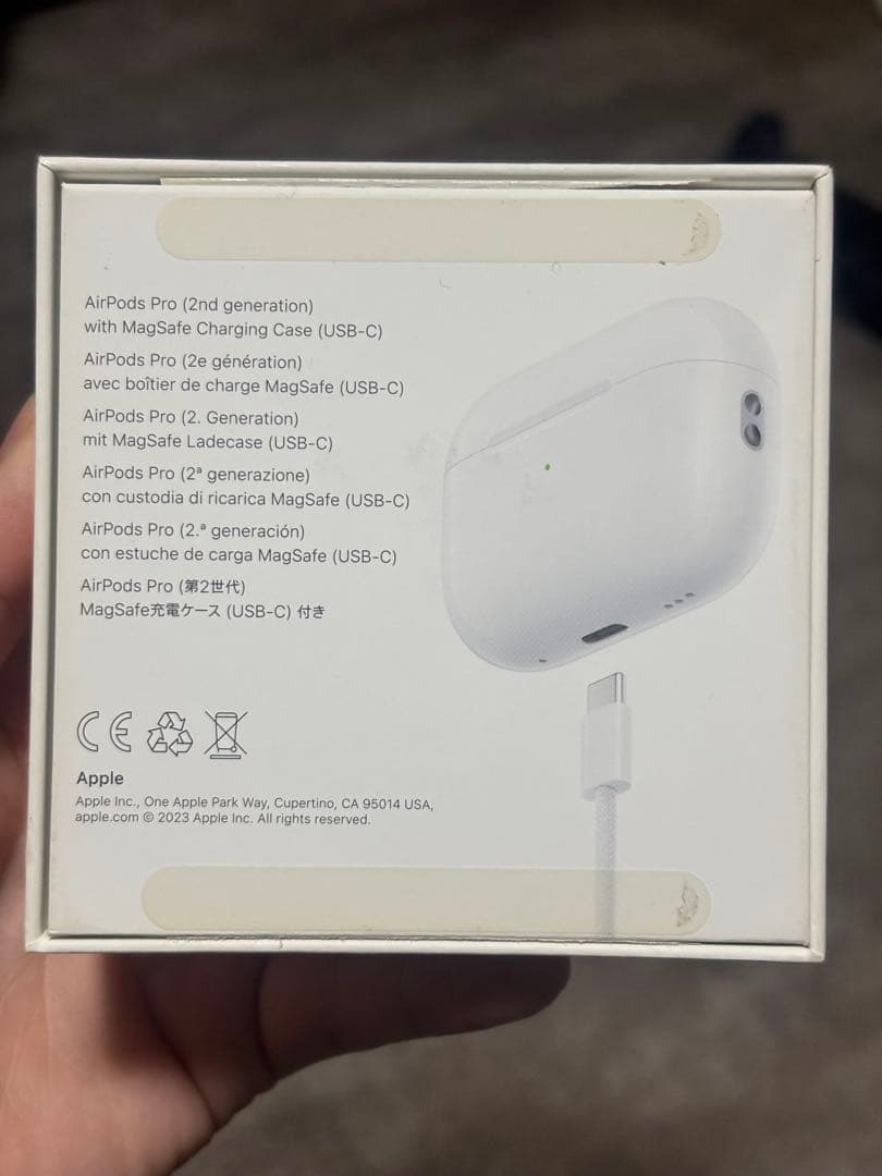 AirPods Pro 2 (第2世代) USB-C 本体　MagSafe対応