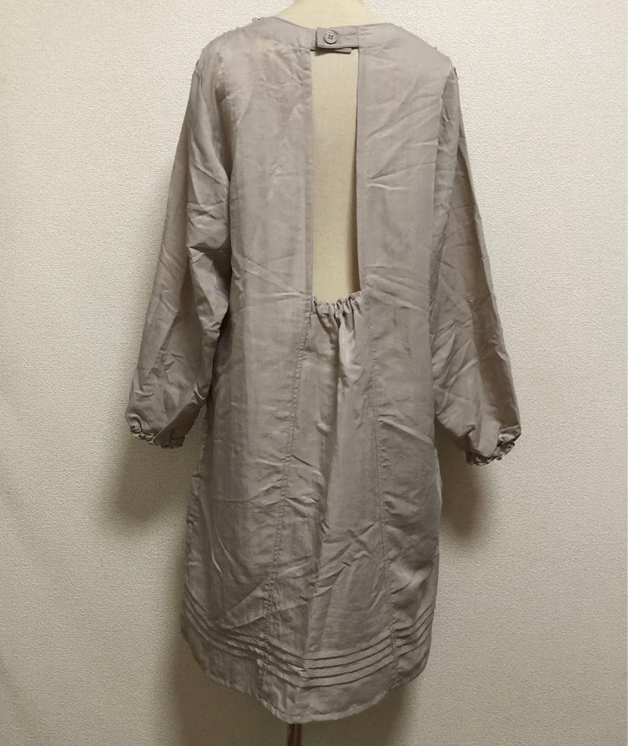 フリル リボン エプロンドレス フリル