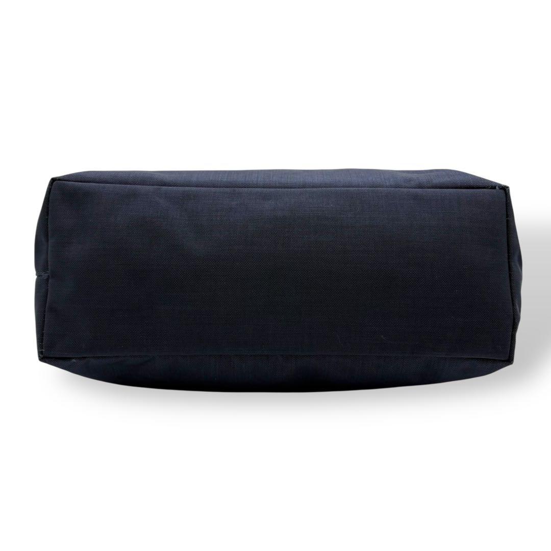 エルベシャプリエ ハンドバッグ 舟形 トートバッグ ナイロン ネイビー