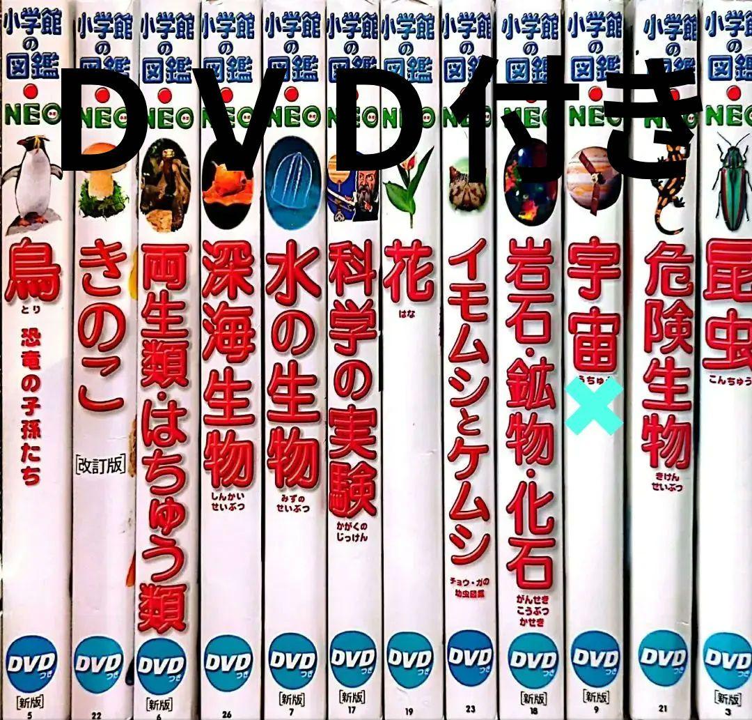 小学館図鑑NEO　DVD付き　セット