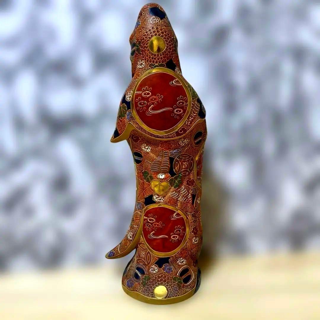 あ*し様 九谷焼　観音菩薩　金彩　骨董品　美術置物　仏像　期間限定値引き