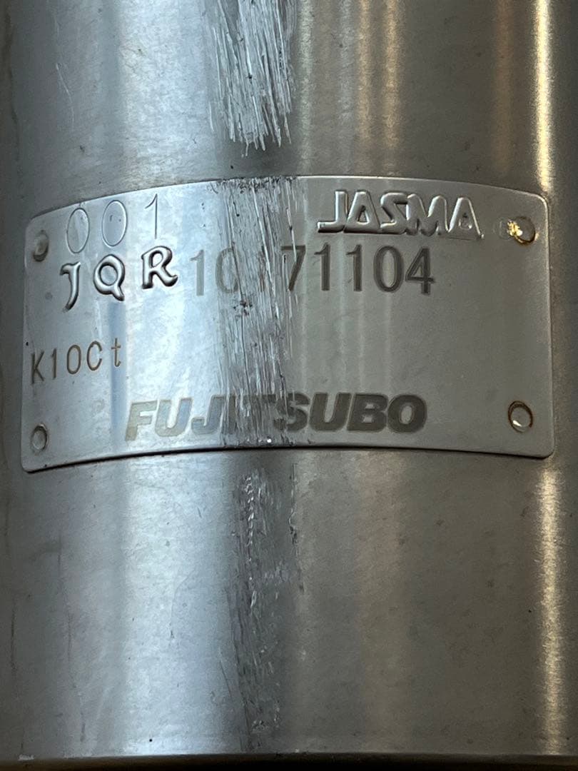 フジツボマフラー RIVID ZC13S スイフト RS 1.0 ターボ FF