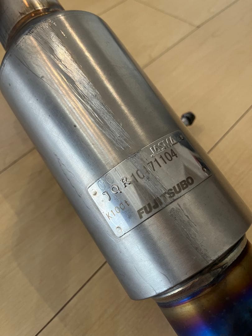 フジツボマフラー RIVID ZC13S スイフト RS 1.0 ターボ FF