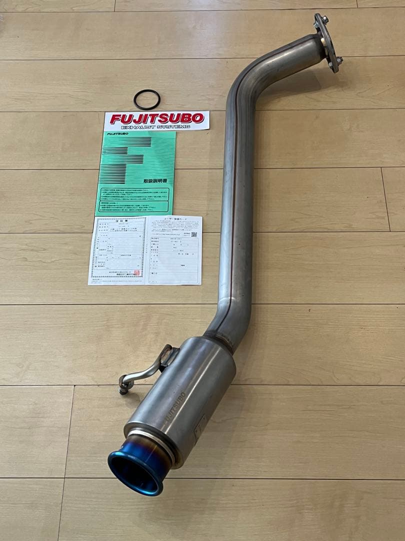フジツボマフラー RIVID ZC13S スイフト RS 1.0 ターボ FF