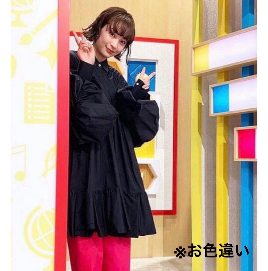 リサ 希少 エンフォルド SOMELOS ボリュームフリル チュニック