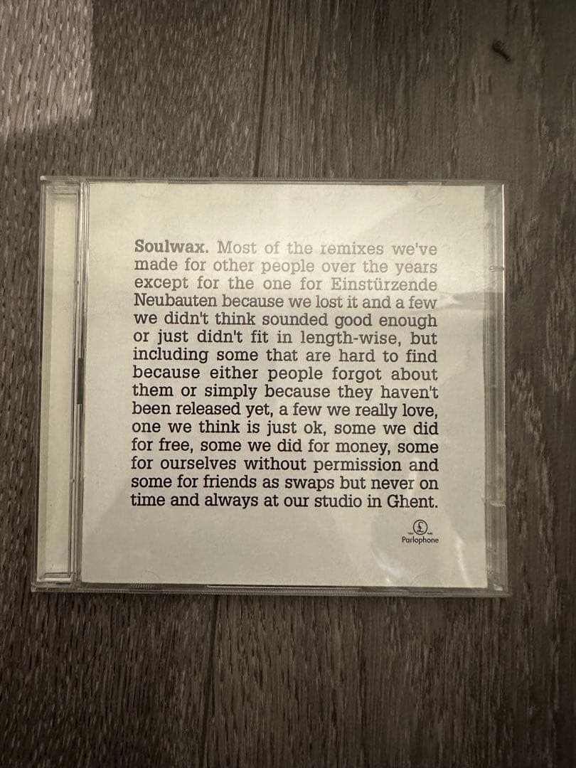 2many djs / Soulwax CD10枚セット