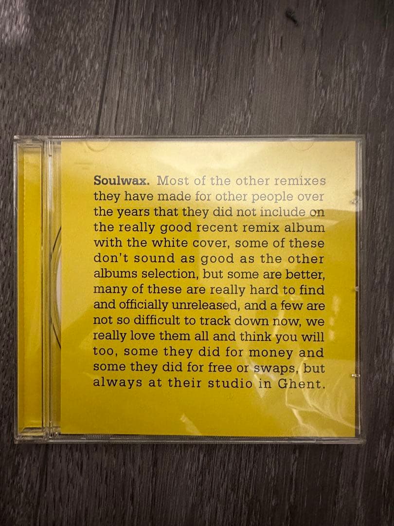 2many djs / Soulwax CD10枚セット