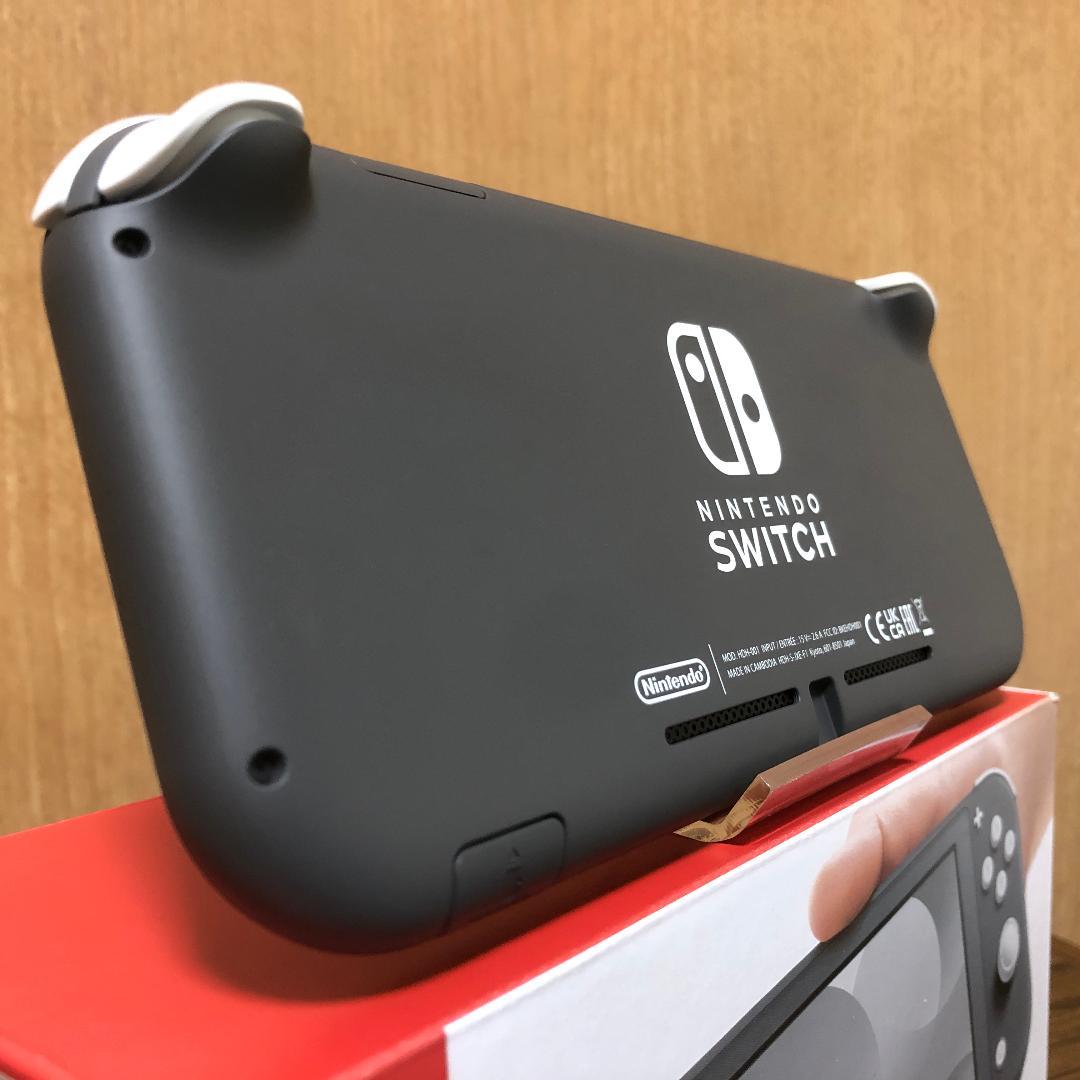 【ほぼ未使用】 Nintendo Switch Lite 本体 グレー