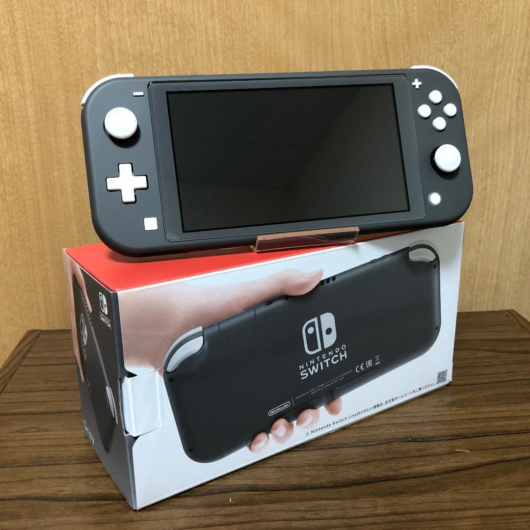 【ほぼ未使用】 Nintendo Switch Lite 本体 グレー
