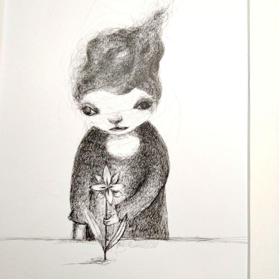 ☆ 柴原幸智 極細ペン画 原画