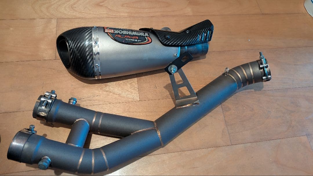 US yoshimura arpha-T スリップオンマフラー YZF-R1