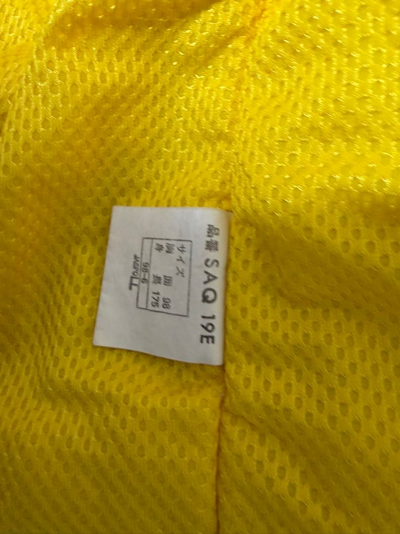 ASICS スキーウェア サイズ175cm グレー/イエロー