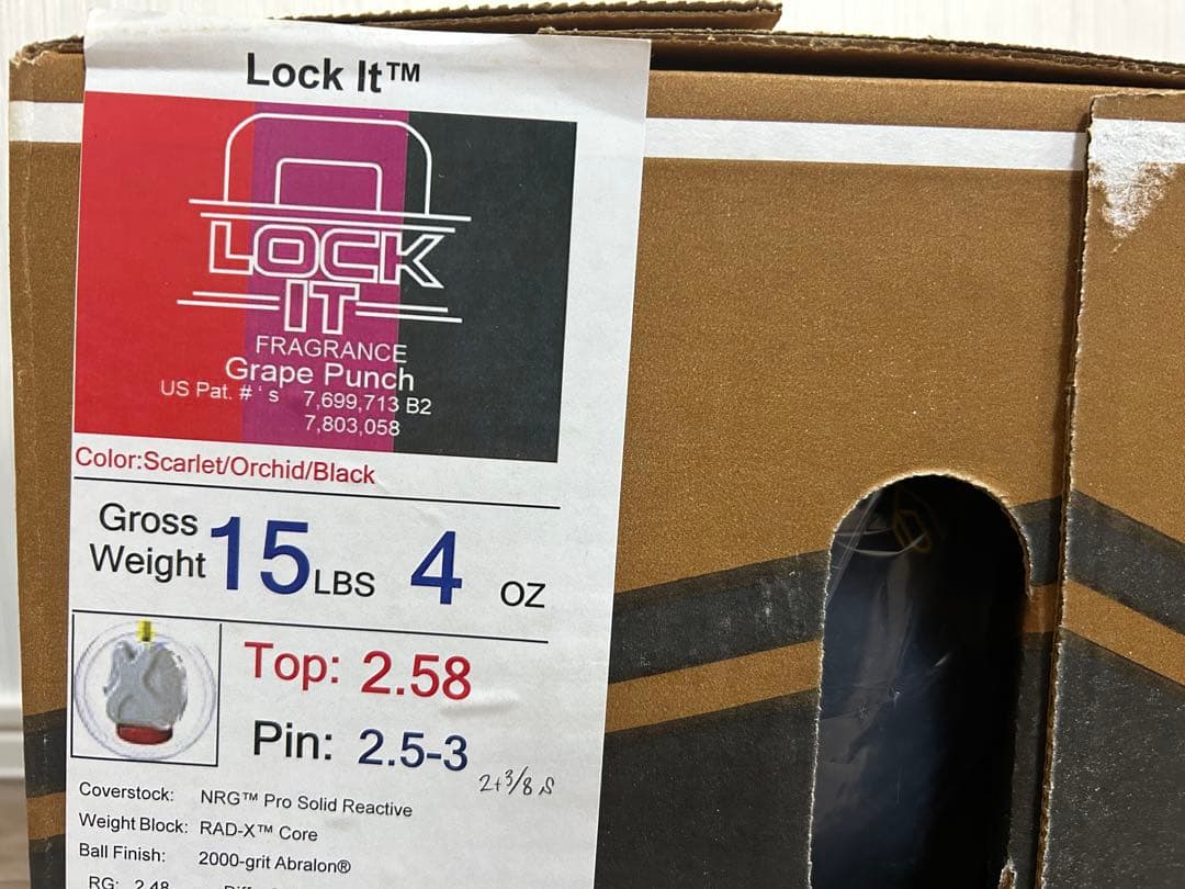 送料込み【新品】ロック・イット　ストーム　15ポンド4オンス　5