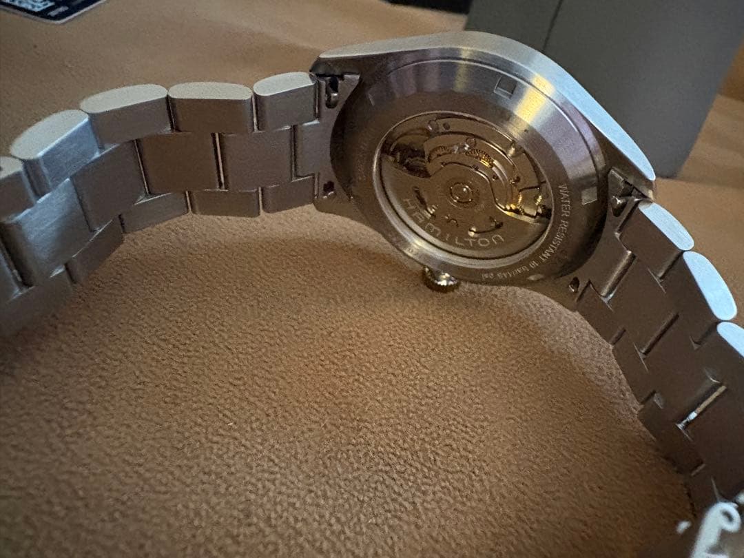 HAMILTON マーフ38mm ステンレスブレスレット