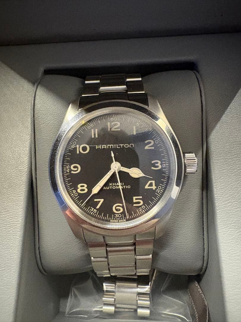 HAMILTON マーフ38mm ステンレスブレスレット