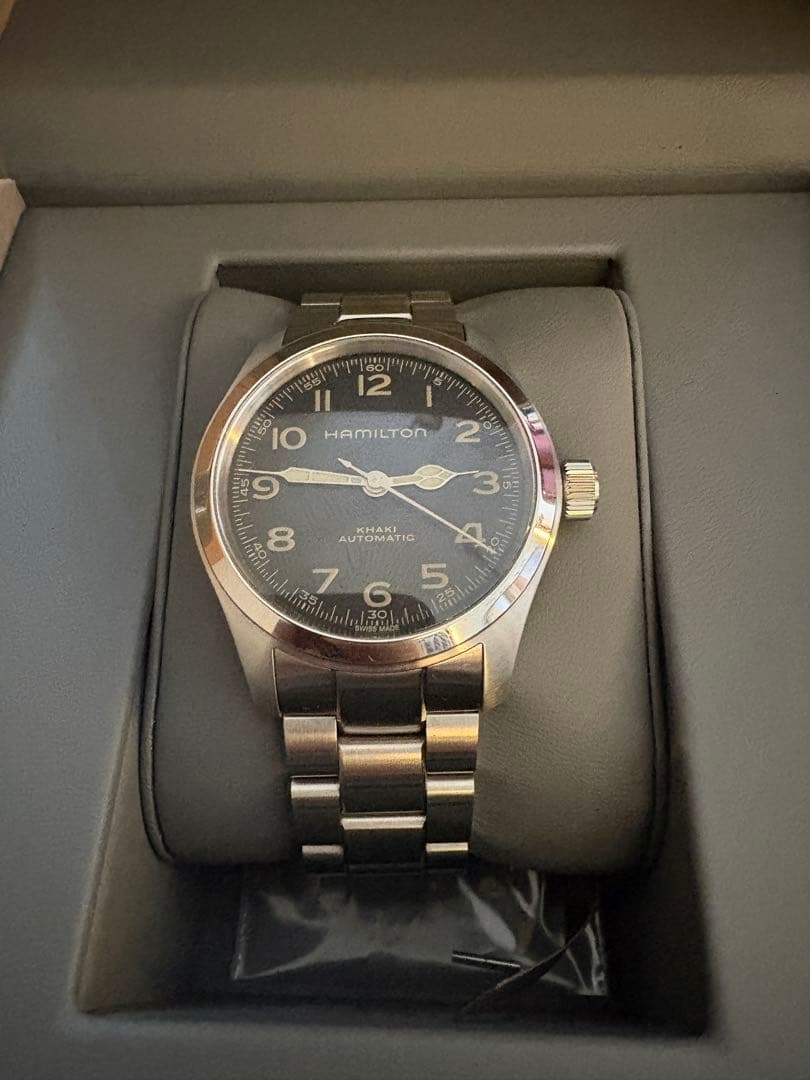 HAMILTON マーフ38mm ステンレスブレスレット