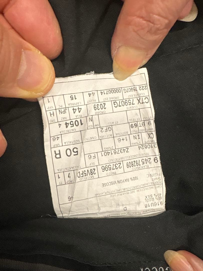 GUCCI メンズスーツ 値下げしました