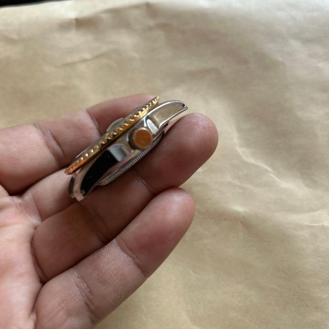 招*猫様 Bulova 自動巻き時計 ゴールド/ブルー