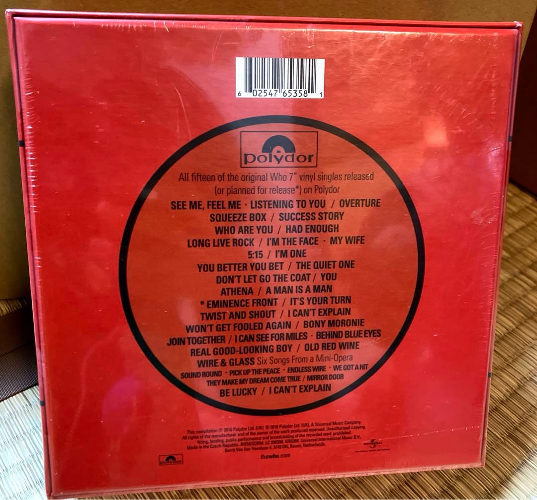 未開封The Who The Polydor Singles 1975-2015