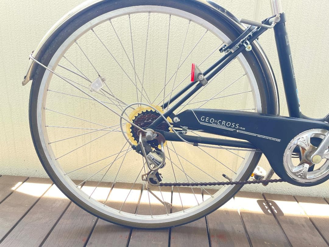 フジRAIZ ジオクロス プラス 27インチ　６段変速　LEDライト　引取専用