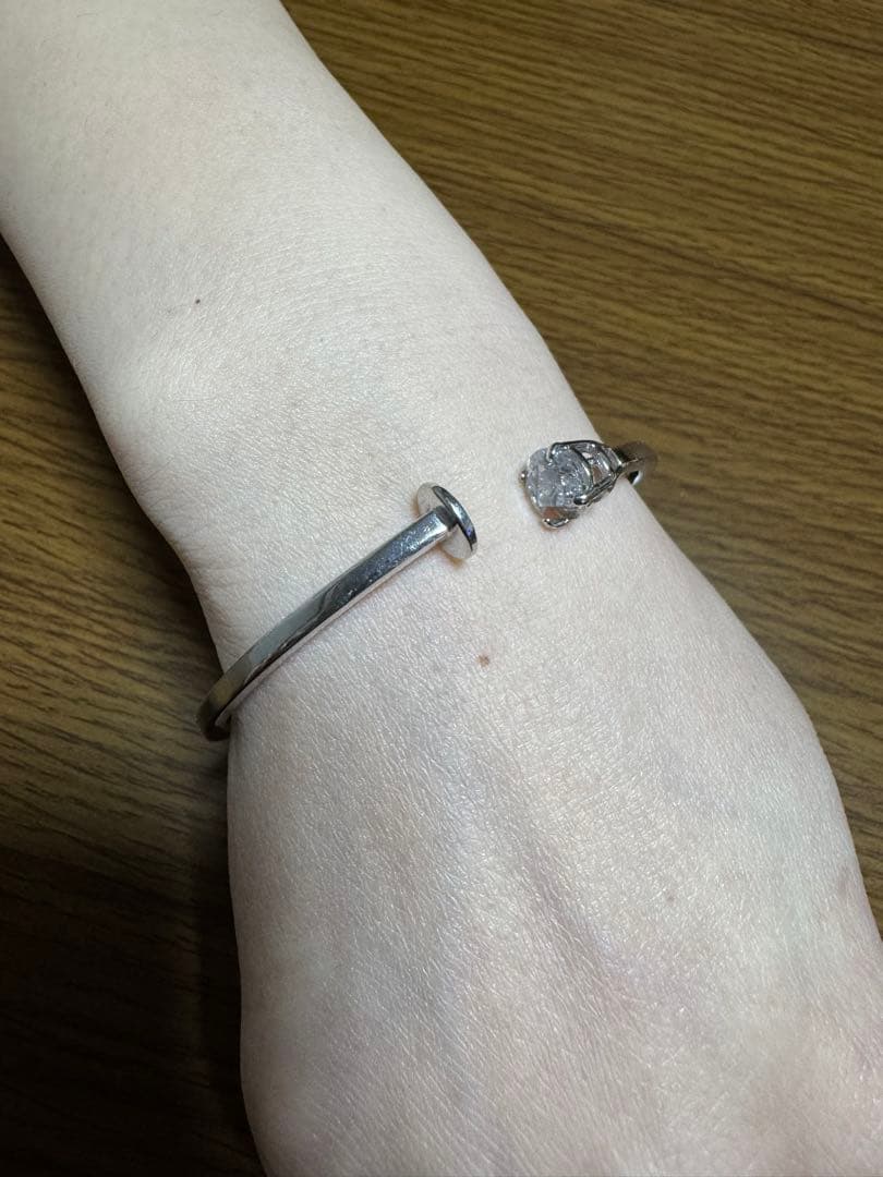 マルジェラ　シルバーバングル