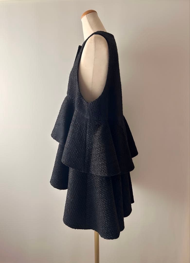 ★LE PHIL ルフィル ロービングツィードティアードジレ★