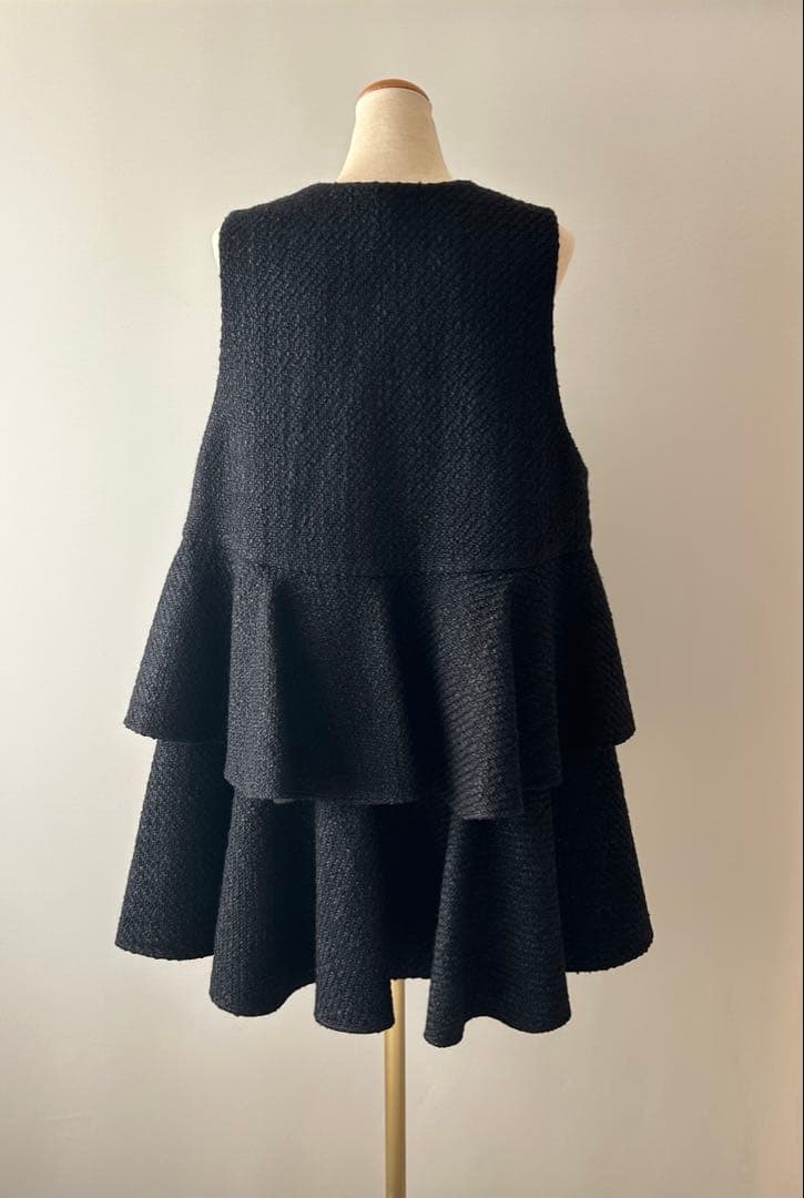 ★LE PHIL ルフィル ロービングツィードティアードジレ★